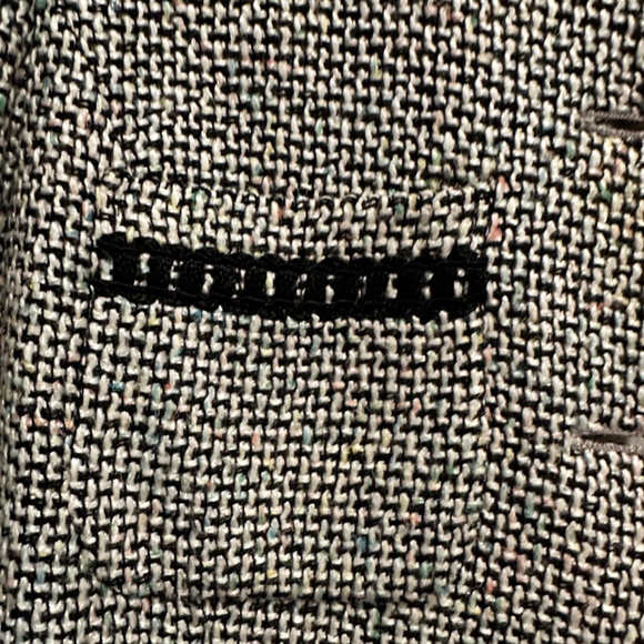 Neiman Marcus Blazer, Black & White, Size 10 - Picture 3 of 5